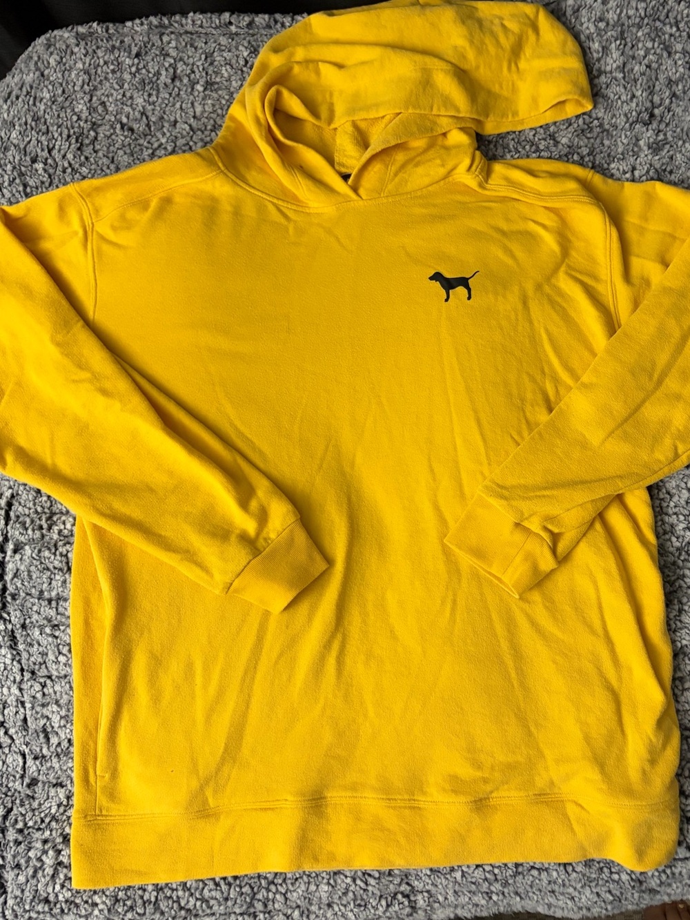 PINK Victoria's Secret Yellow Hoodie